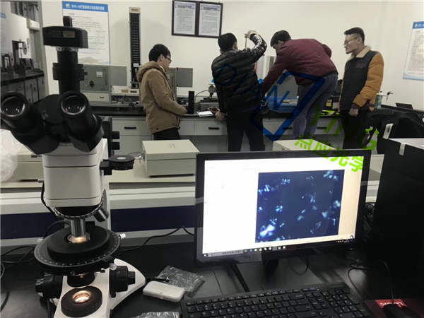 鹽城工學院研究型偏光顯微鏡安裝培訓